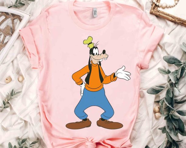 Disney Goofy Traditional Portrait T-Shirt, Disney A Goofy Movie Mickey and Friends Tee