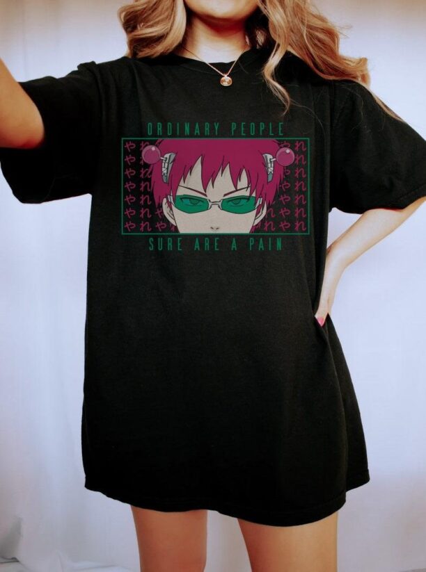 SAIKI KUSUO shirt, The Disastrous Life of Saiki K Unisex Sweatshirt