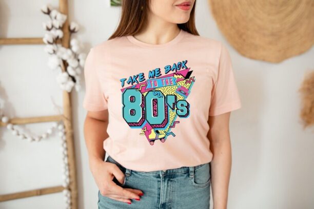 Take Me Back to the 80's Shirt, 80's Party Costume Shirt, 80s Vintage Retro Gifts, Festival Shirt