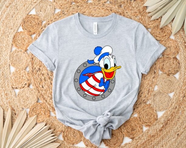 Disney Donald Cruise Captain Shirt, Disney Shirts, Disney Family Shirts, Disneyland Shirt, Disney Trip