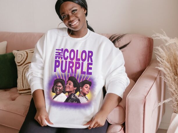 The Color Purple Movie 2023 Sweatshirt, Christmas Gift, Movie Remake Sweater, Black Girl Magic Long Sleeve