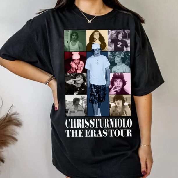 Chris Sturniolo Hot Tiktoker Eras Tour Shirt, The Versus Tour 2023 Concert Vintage 90s Y2K Graphic Tee