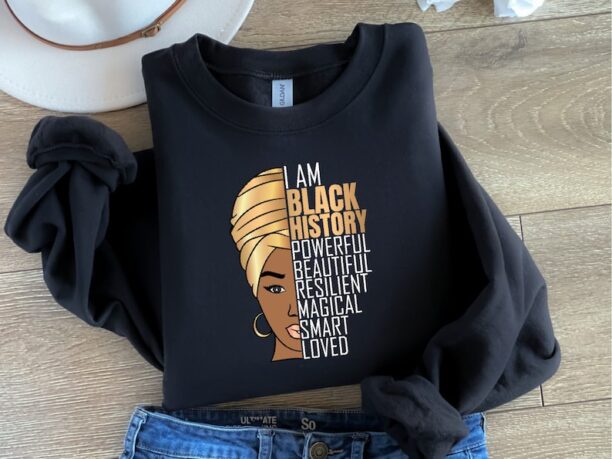 Black Women Sweatshirt, African American Hoodie, Dream Like King, Black Lives Matter, African American Sweatshirt