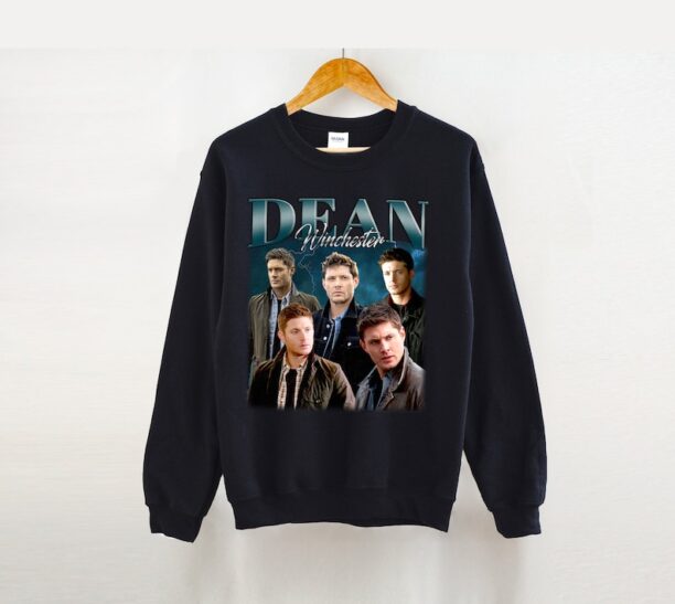 Dean Winchester T-Shirt, Dean Winchester Shirt, Dean Winchester Tees, Retro T-Shirt, Vintage Shirt, Hip hop Graphic
