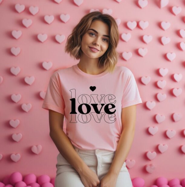 Love Valentines Day Shirt and Sweatshirt, Cute Valentines Sweater, Valentine Pullover, Valentine Gift, Kindness Shirt