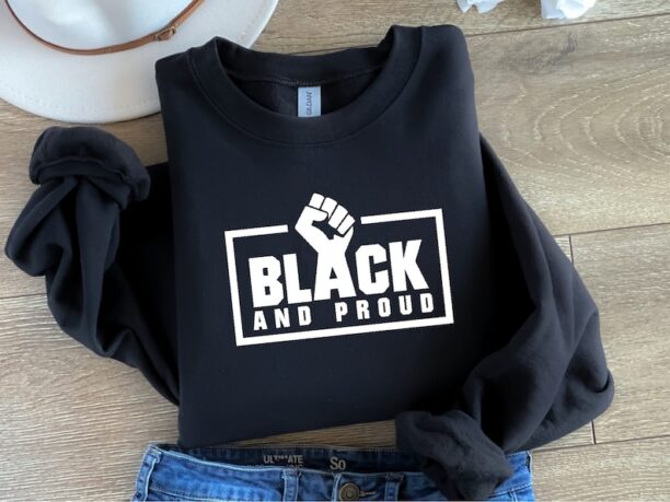 Black History Month, African American Sweatshirt, Dream Like King, Martin Luther King, Black And Proud Sweatshirt