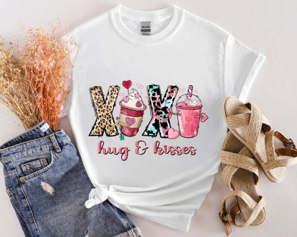 XOXO Shirt, Valentines Day Shirts For Woman, Heart Shirt, Cute Valentine Shirt, Cute Valentine Tee, Valentines Day Gift