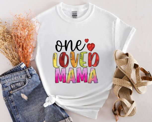 One Loved Mama Shirt, Mama Shirt, Valentines Day Shirt, Mom Shirt, Mommy Shirt, Mothers Day Shirt, Mom, Mommy