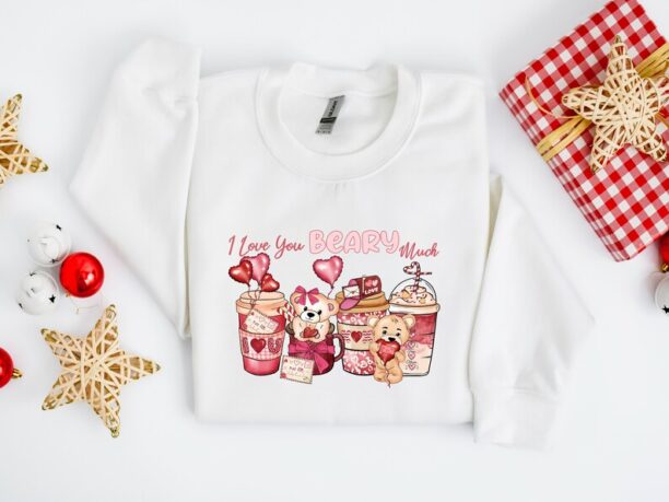 Bear love shirt, Valentines Day, Valentine Sweatshirt, Valentines shirt, Valentines gift, Valentines Day Shirt