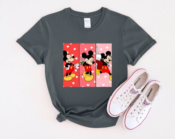 Disney Mickey Minnie Love Sweatshirt, Mickey and Minnie Valentines Tee, Disneyland Love Shirt, Mickey Minnie Shirt