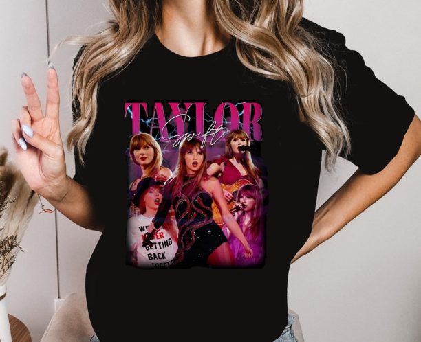 Swiftie Vintage 90s Style Shirt, Taylor Swiftie Concert Outfit Ideas, Music Country Shirts, The Eras Tour Shirt