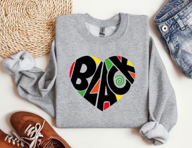 Black History Sweatshirt, MLK Black History Month Sweatshirt, Black History Month Gifts, Black Lives Matter Crewneck