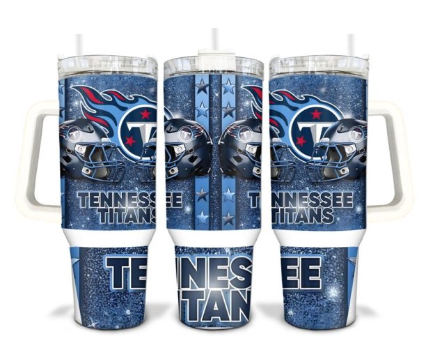 Tennessee Football Team Sublimated 40oz Quencher Tumbler