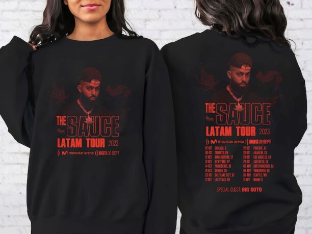 Eladio Carrión US Tour 2023 Shirt, Eladio Carrión Fan, Rapper Eladio Carrión Fan 2023 Shirt, Sweatshirt, Hoodie all size