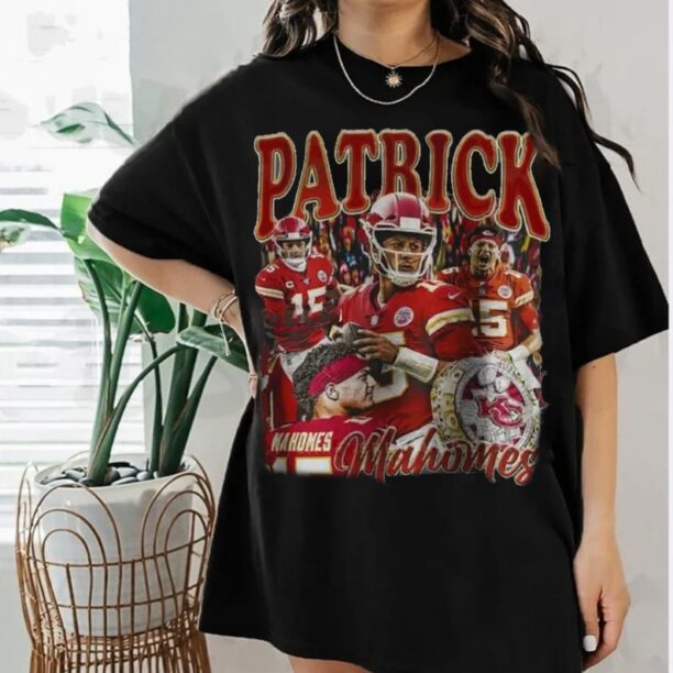 Vintage Patrick Mahomes Shirt, America Football Sweatshirt, Football Fan Gifts