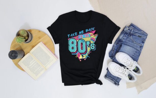 Take Me Back to the 80's Shirt, 80's Party Costume Shirt, 80s Vintage Retro Gifts, Festival Shirt