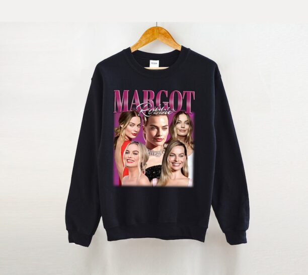 Margot Robbie T-Shirt, Margot Robbie Shirt, Margot Robbie Tees, Retro T-Shirt, Vintage Shirt, Hip hop Graphic