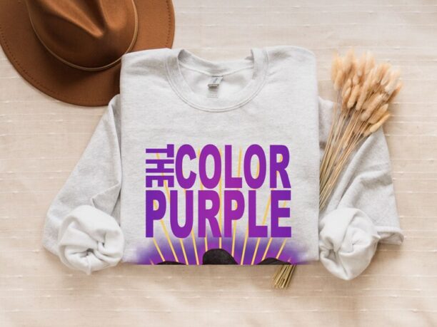 The Color Purple Movie 2023 Sweatshirt, Christmas Gift, Movie Remake Sweater, Black Girl Magic Long Sleeve