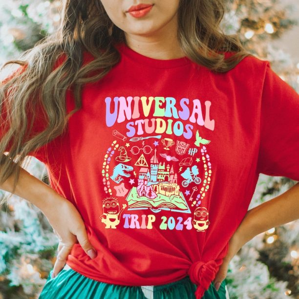 Comfort Colors® Vintage Disney Universal Studios Shirt, Universal Studios Shirt, Disney Trip 2024 Shirt