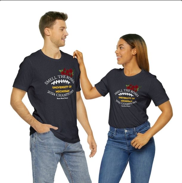 2024 Michigan Rose Bowl Champs Tee,NCAA Tee,USA- Made, Go Blue! Fan Spirit, Wolverines Tee masterpiece