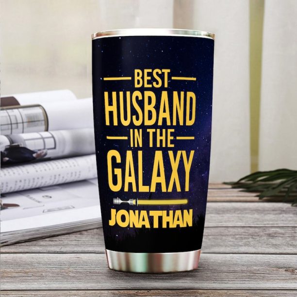 Best Husband In The Galaxy Tumbler, 20Oz Tumbler, Personalized Gifts, Gifts For Him, Gifts For Men, Husband Gifts