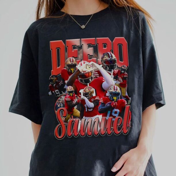 Vintage Deebo Samuel Tshirt, Sweatshirt, Hoodie, Football, Vintage Bootleg, Retro, Unisex,Classic 90s Graphic Tee