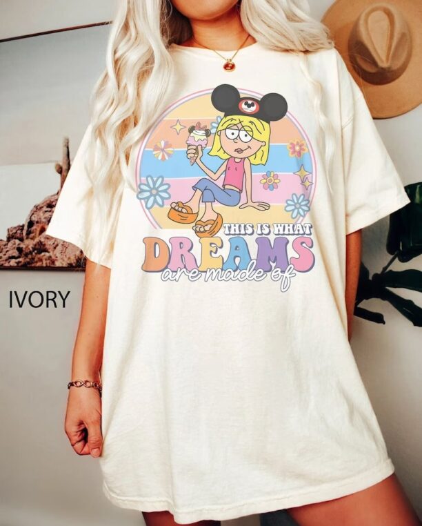 Retro Lizzie McGuire Comfort Colors Shirt, This Is What Dreams Are Made Of Shirt, Mickey Ears Shirt, Magic Kingdom Shirt