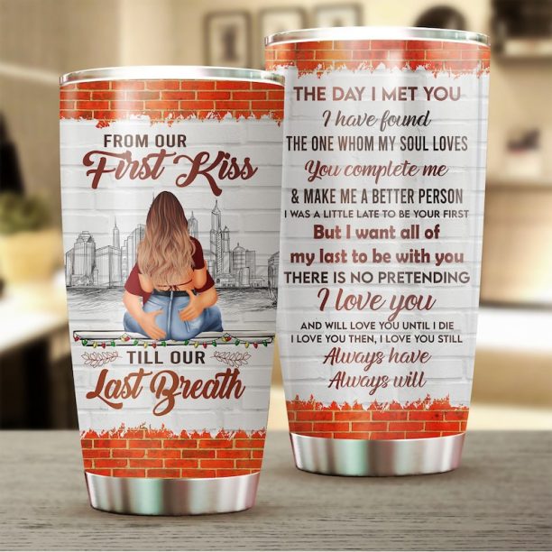 The Day I Met You Tumbler, Custom Gifts, Couple Tumbler, Couple Gifts, Gifts For Wife, Gifts For Women, Gifts For Him