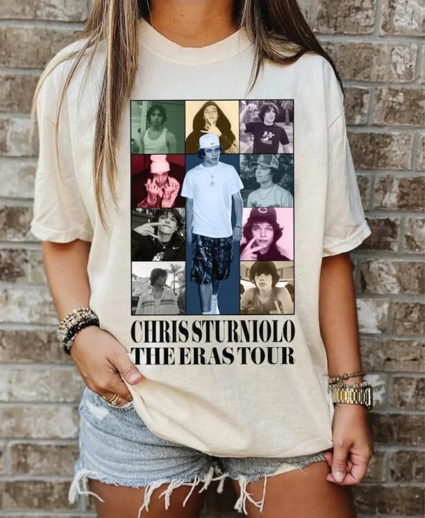 Chris Sturniolo Hot Tiktoker Eras Tour Shirt, The Versus Tour 2023 Concert Vintage 90s Y2K Graphic Tee