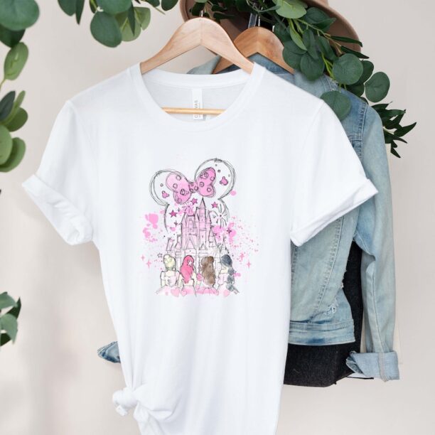 Disney Princess Valentine Shirt, Disney Princess Valentine Castle shirt, Princess Valentine Shirt.