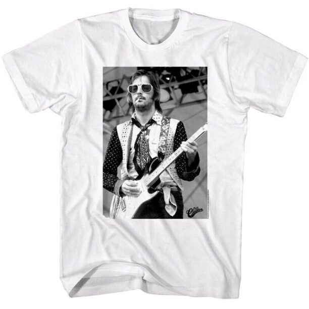 Eric Clapton Men's Shirt Hippie Shades 1974 Iconic Rock Blues Tees