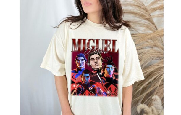 Miguel O'Hara T-Shirt, Miguel O'Hara Shirt, Miguel O'Hara Tees, Retro T-Shirt, Vintage Shirt, Hip hop Graphic