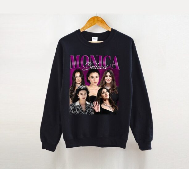 Monica Bellucci T-Shirt, Monica Bellucci Shirt, Monica Bellucci Tees, Retro T-Shirt, Vintage Shirt, Hip hop Graphic