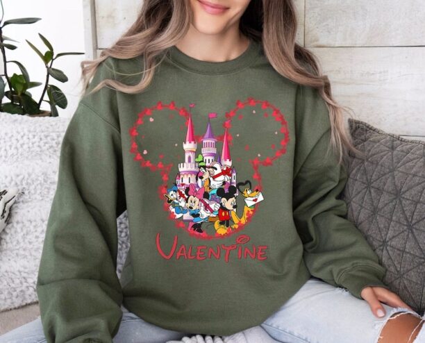 Minnie and Mickey Shirts and Sweatshirts, Valentines Day Gift, Couples Matching Shirt, Disneyland Trip Shirt