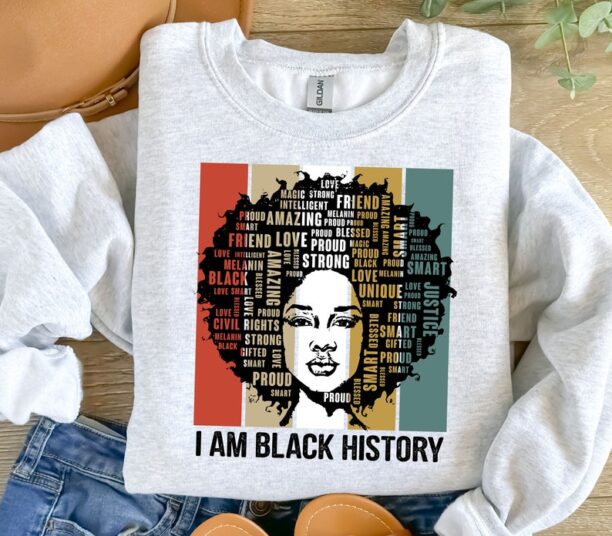 I am Black History Sweatshirt, Black History Is World History Shirt, Black Lives Matter Sweatshirt, My DNA Shirts