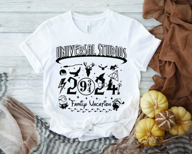 Disney Family Vacation Shirt, Universal Studios 2024 Trip Shirt, Disneyland 2024 Trip, Magic Shirt, Magic Kingdom Shirt