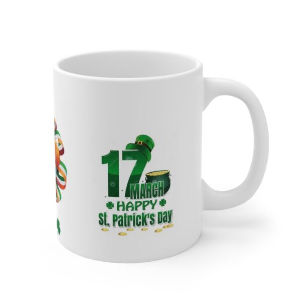 Saint Patrick's Day mug, Leprechaun mug, Ceramic Mug 11oz, Gift for Him her, Teacher mug, Birthday mug