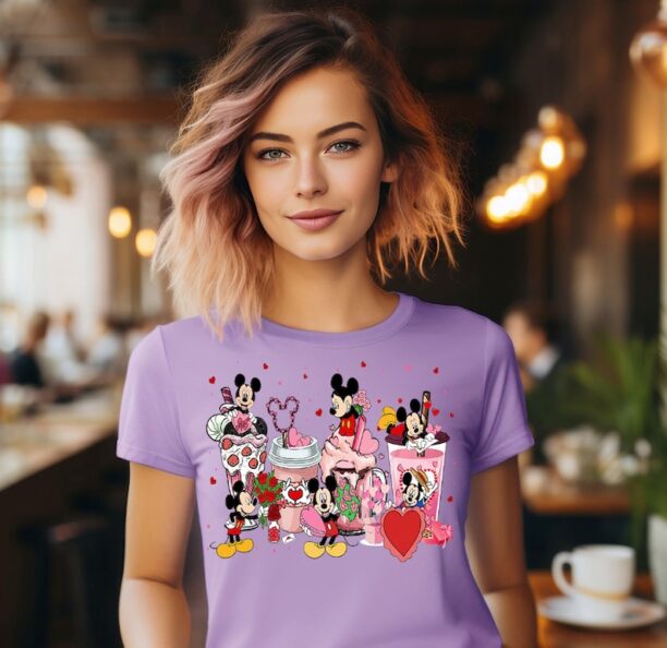 Minnie and Mickey Snacks Shirts and Sweatshirts, Valentine's Day Gift, Matching Shirt, Disneyland Trip Shirt