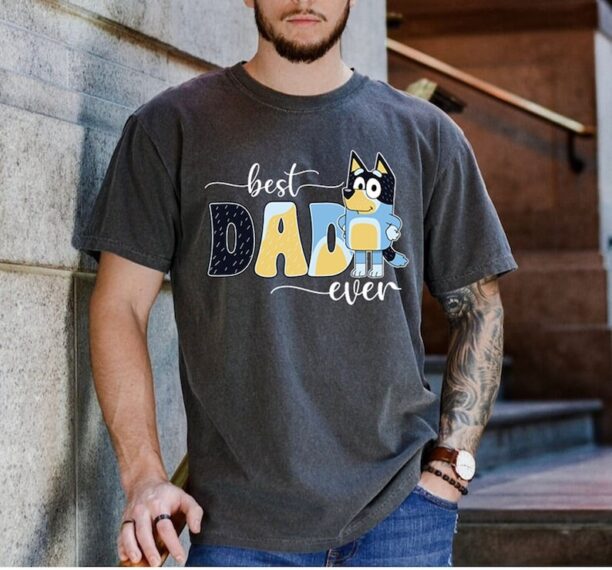 Bluey Best Dad Ever Shirt | Bluey Cool Dad Club Shirt | Bandit Cool Dad Club Tshirt | Bluey Bandit Shirt