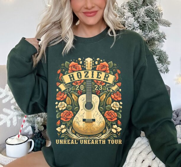 Wildflower Hozier Shirt, Unreal Unearth Tour 2023 Shirt, Hozier Merch, Hozier Music Tour Shirts, Hozier Gift for Fan