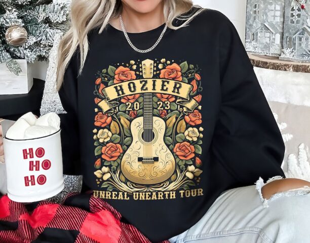 Wildflower Hozier Shirt, Unreal Unearth Tour 2023 Shirt, Hozier Merch, Hozier Music Tour Shirts, Hozier Gift for Fan