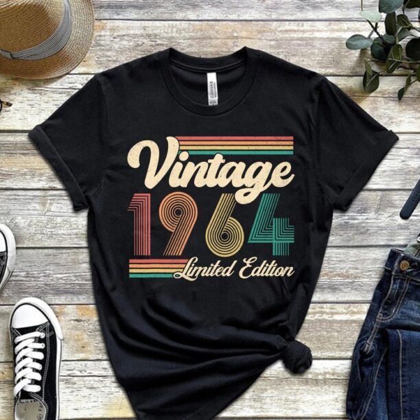 60th Birthday Vintage Shirt, Vintage 1964 Shirt, 60th Birthday Gift For Women, 60th Birthday Gift For Men