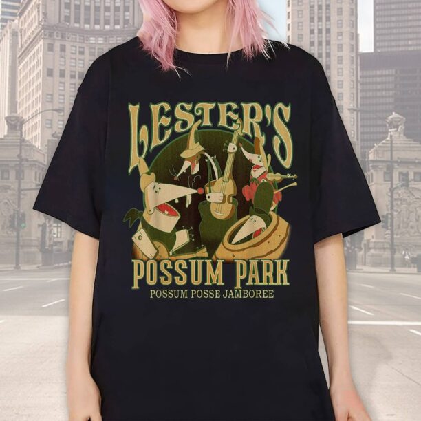 Disneyland A Goofy Movie Lester's Possum Park Retro T-Shirt, A Goofy Movie Shirt