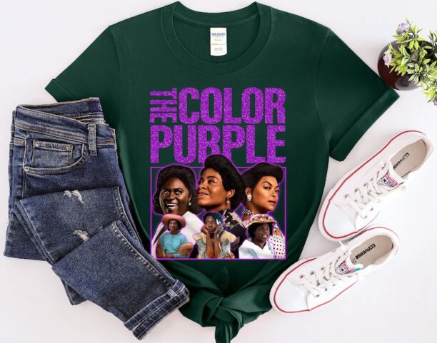 The Color Purple Movie 2023 Shirt, Musical Lover Gift, Melanin Shirt, Black Girl Magic Sweatshirt