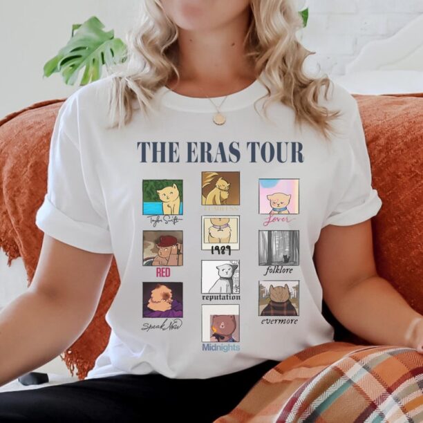 Karma Is A Cat Sweatshirt, The Era Tour Sweatshirt, Music Fan Album Shirt