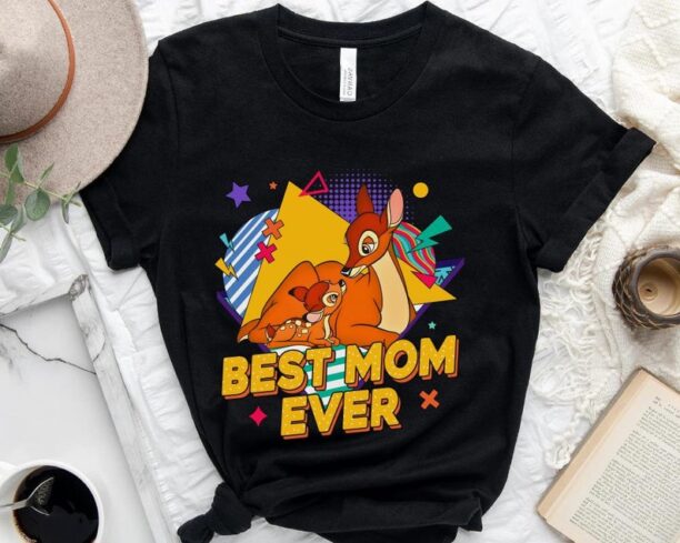 Disney Bambi's Mother and Cubs Best Mom Ever Sweatshirt