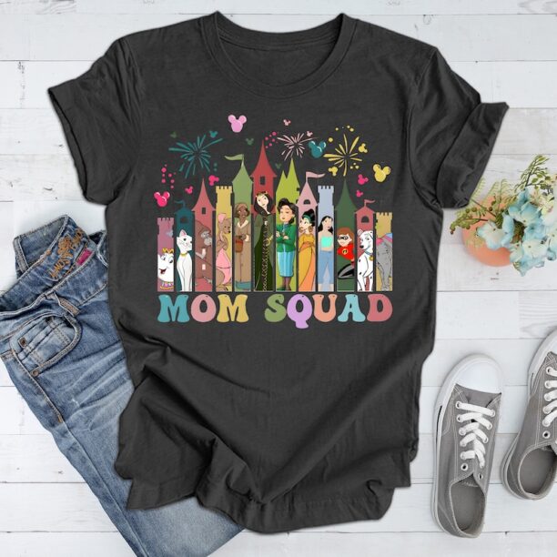 Disney Mom Squad Shirt, Mom Squad Shirt, Disney Mom Shirt, Disney Trip Mom Shirt, Disney Mom Vacation Shirt