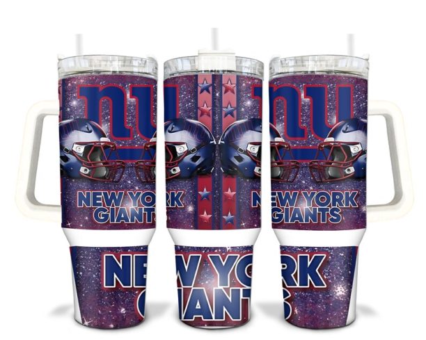 New York Football Team Sublimated 40oz Quencher Tumbler