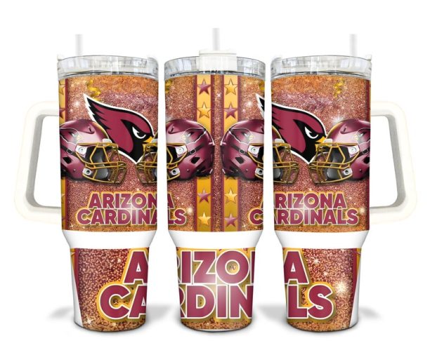 Arizona Football Team Sublimated 40oz Quencher Tumbler