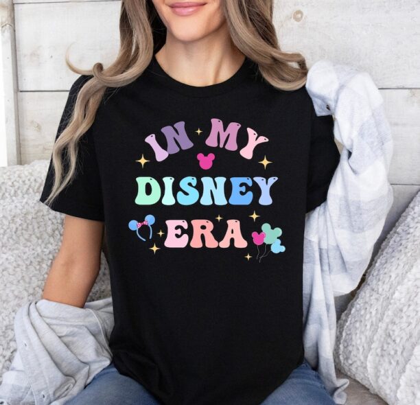 In My Disney Era Shirt, Disney Ears Shirt, Minnie Ears, Disney Gift for Her, Matching Disney Shirt, Disney Lover